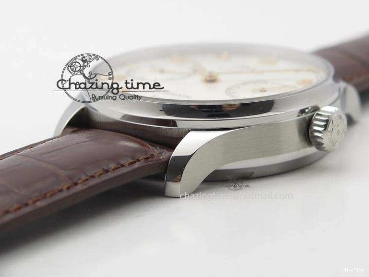 MIROTIME 0726 MoistureWicking Portuguese Real PR IW500704 ZF 1:1 Best Edition On Brown Leather Strap A52010 V 7311